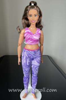 Mattel - Barbie - Made to Move - Waves - Hispanic (Curvy) - Doll